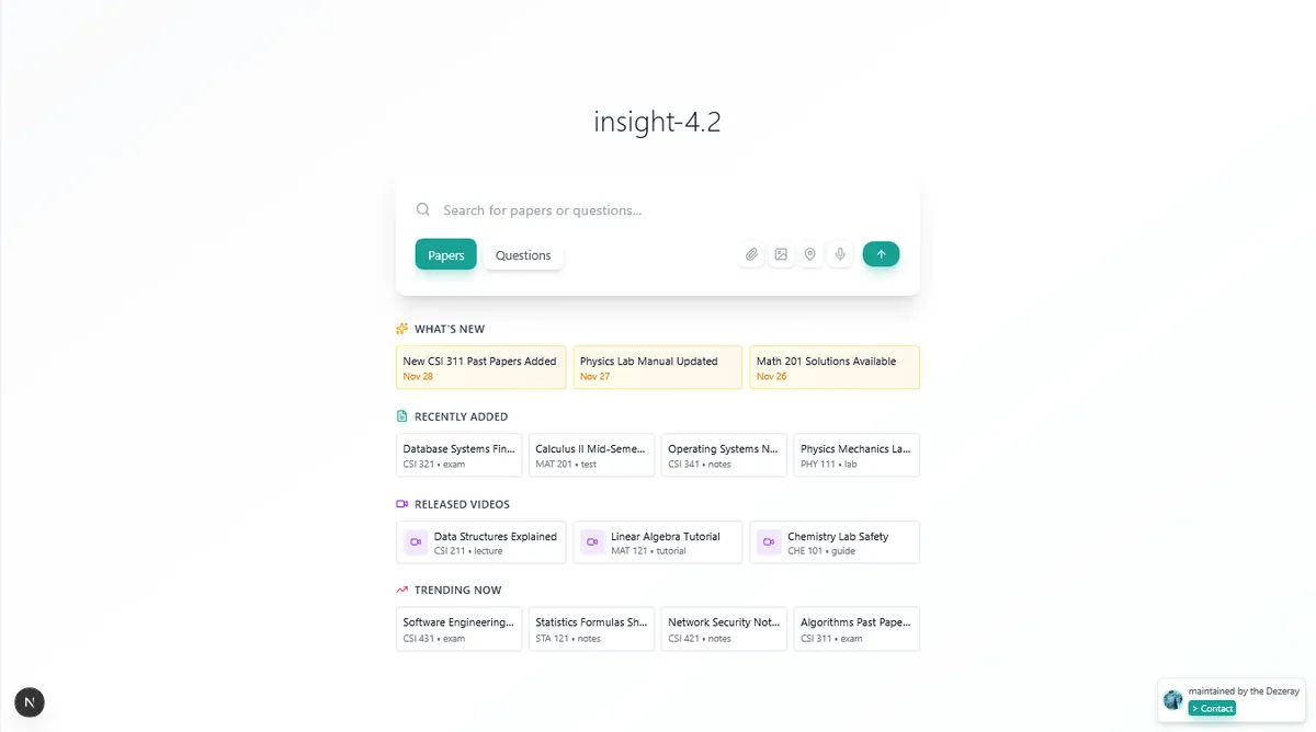 BIUST Insight