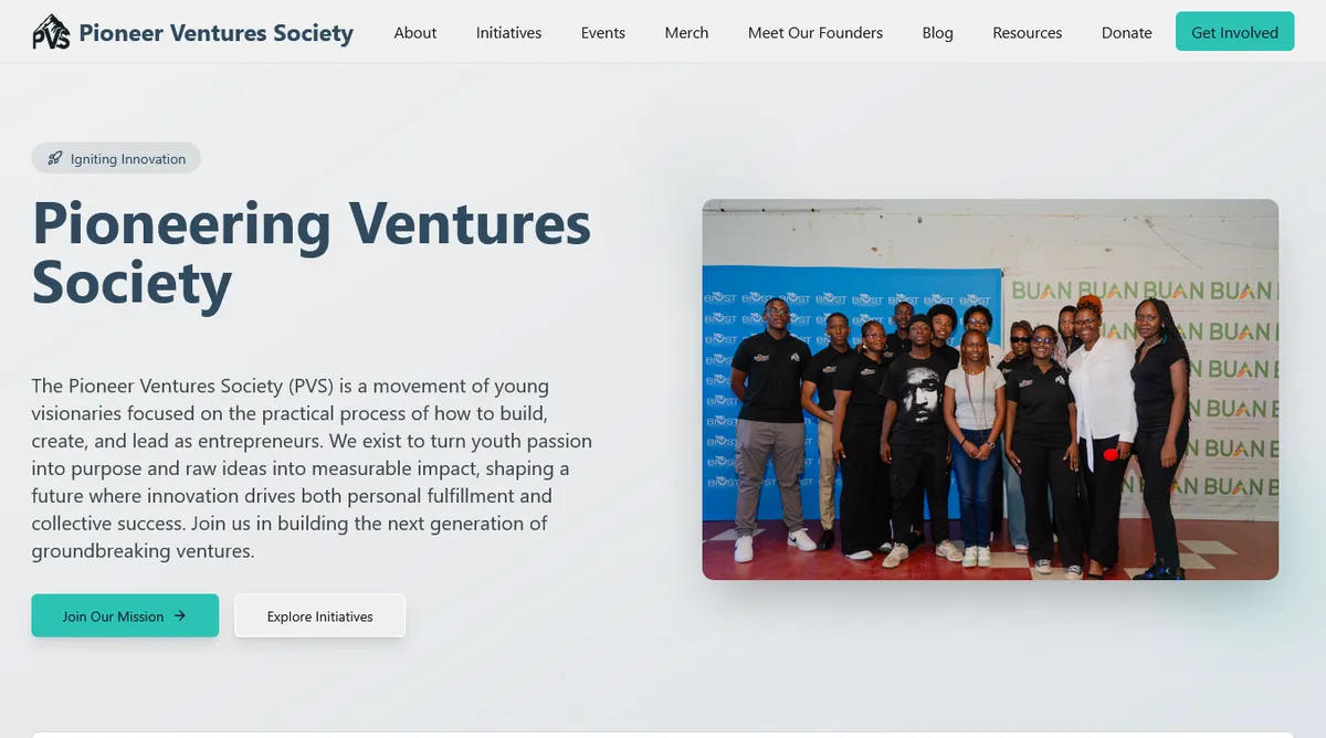 Pioneering Ventures Society